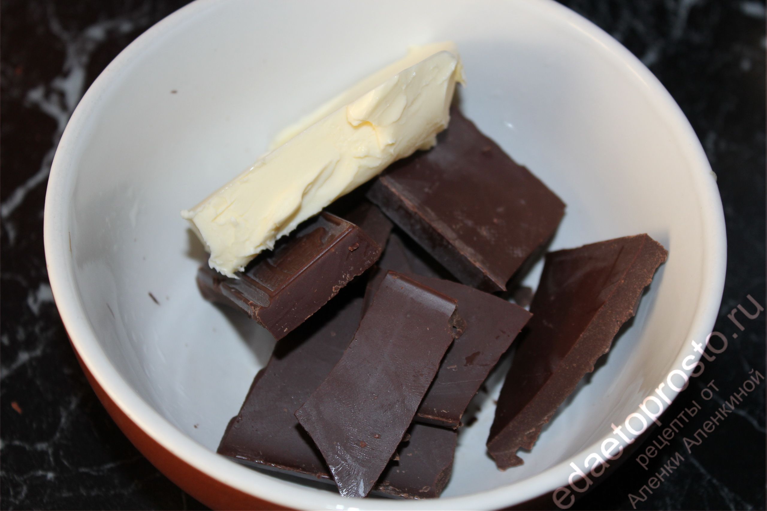 фото ингредиентов для шоколадной глазури