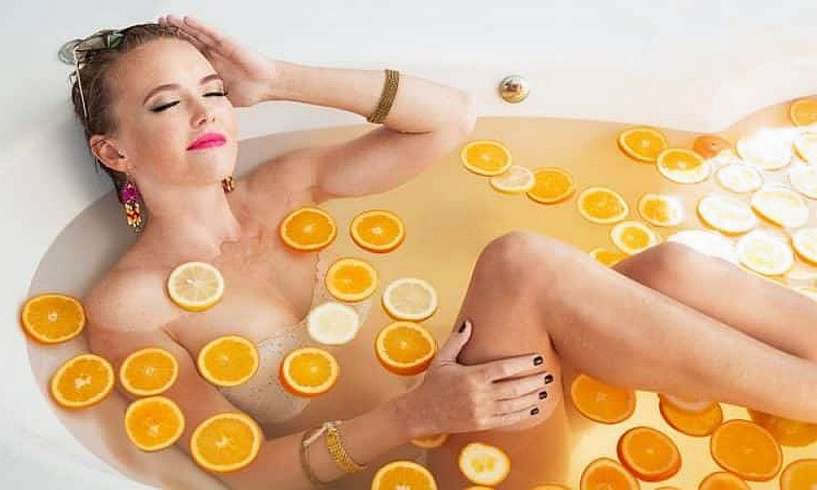 фото ванны с апельсиновым маслом для похудения