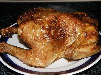 фото вкусной курицы с лимоном запеченной в духовке
