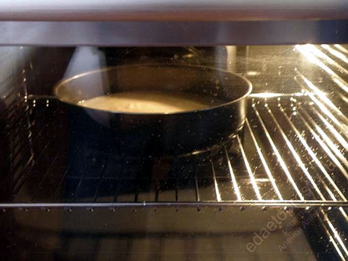 белый корж для Панчо в духовке, пошаговое фото приготовления