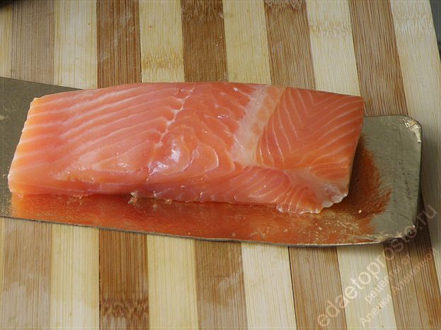 фото филе лосося для домашних роллов