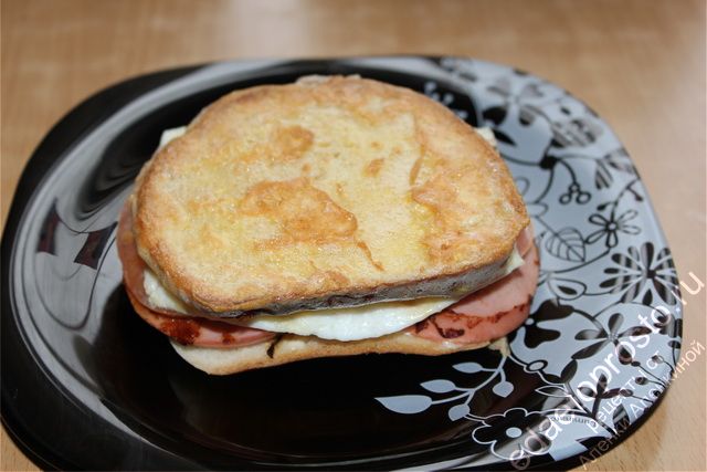 бутерброды в духовке фото