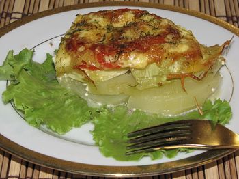фото вкусных кабачков в духовке с помидорами и сыром
