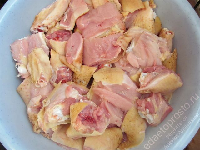 фото куриного мяса на кости