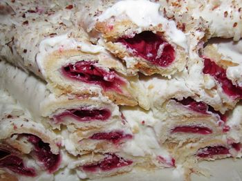 фото вкусного торта Монастырская изба на разрезе