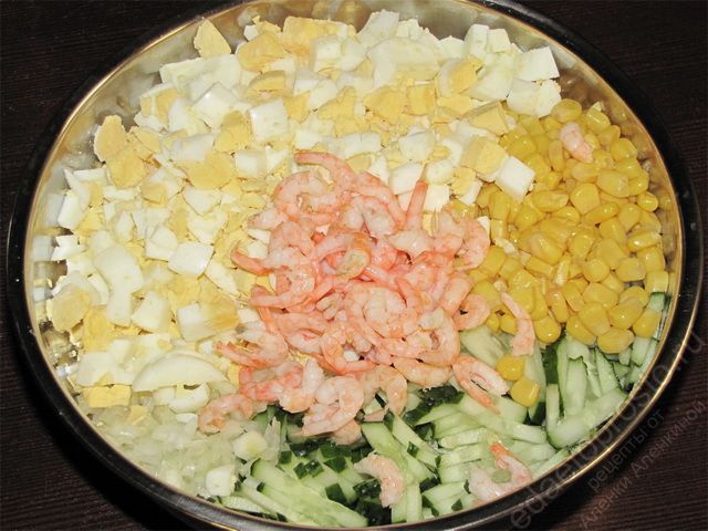рецепты соусов для салата с креветками
