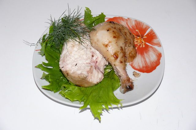Курица гриль в духовке фото