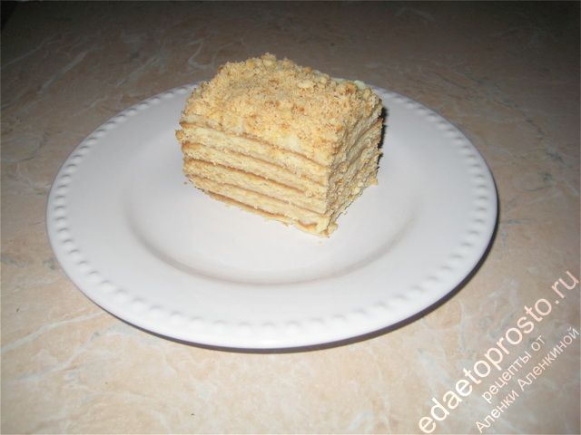 Торт из печенья фото