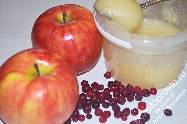 фото ингредиентов для печеных яблок в духовке