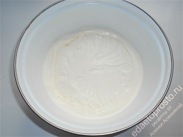 Крем из творога готов, пошаговое фото приготовления творожного крема