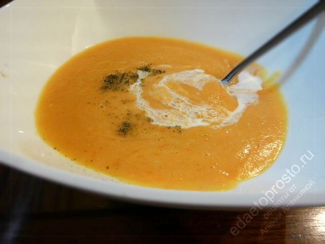 гороховый суп-пюре фото