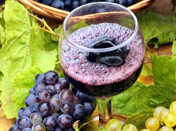 фото заставка к рецепту домашнего виноградного вина