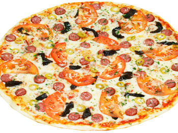 фото заставка к рецепту пиццы «Тарантелла» с колбасками