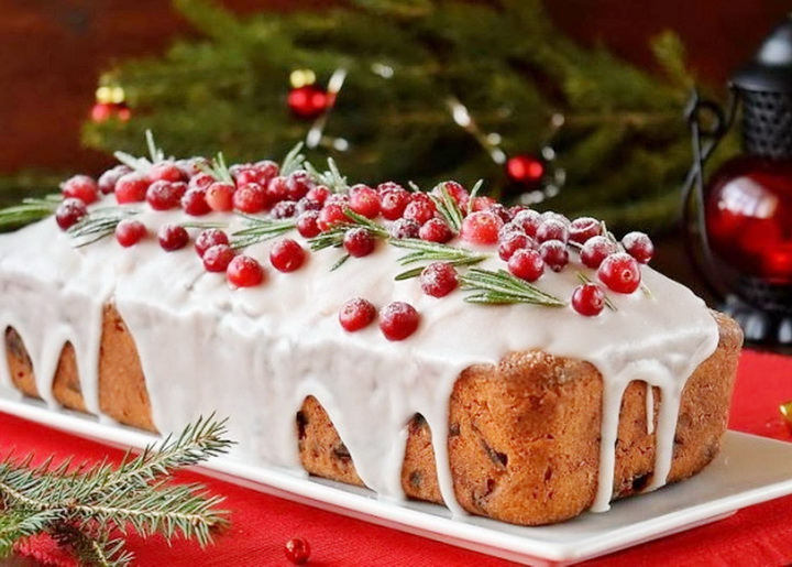 фото блюда Рождественский пирог 