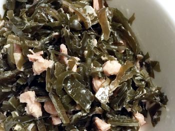 фото к рецептам салатов из морской капусты