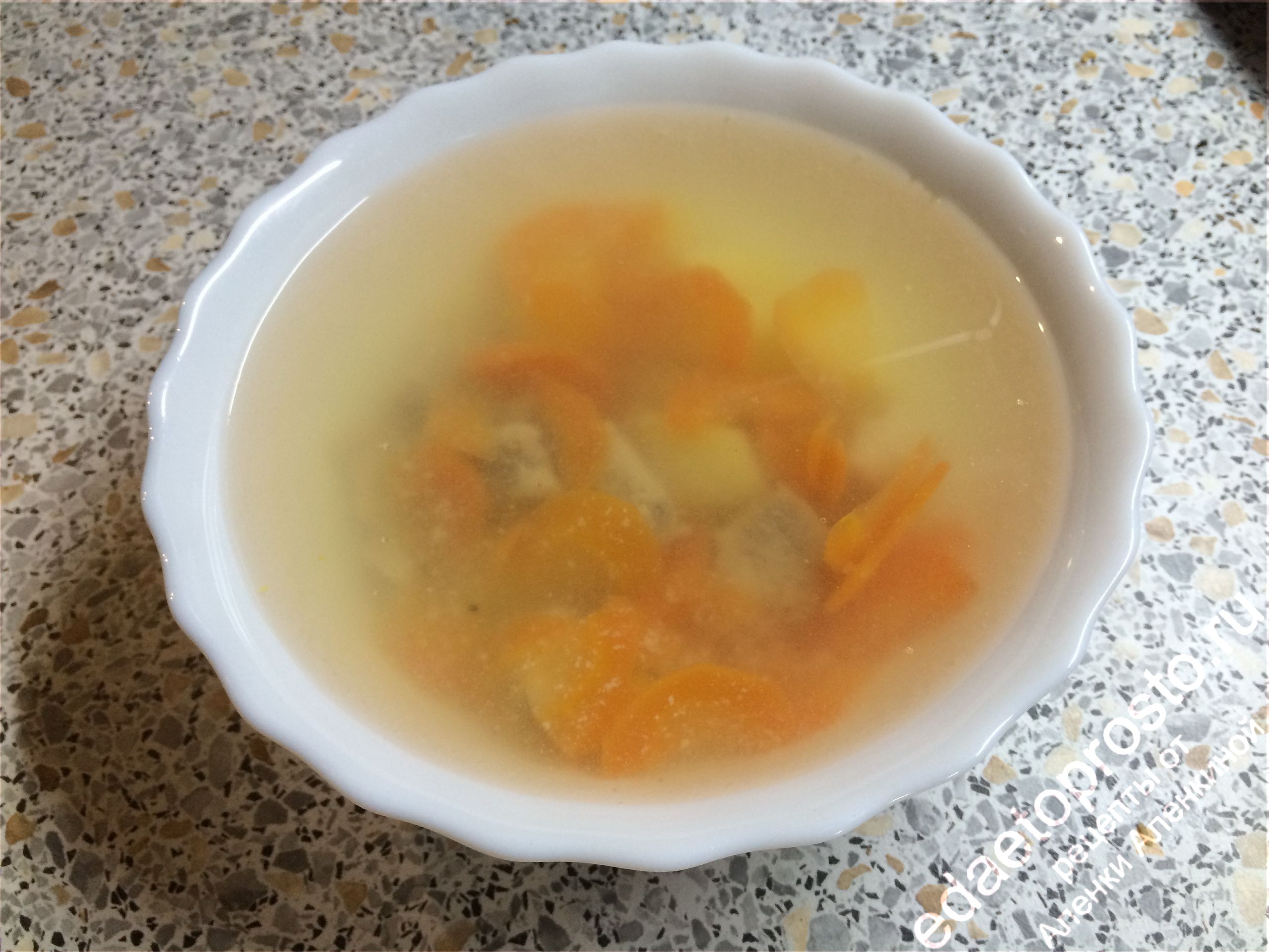 фото простого куриного супа