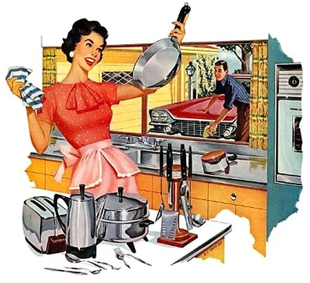 любимая посуда женщины