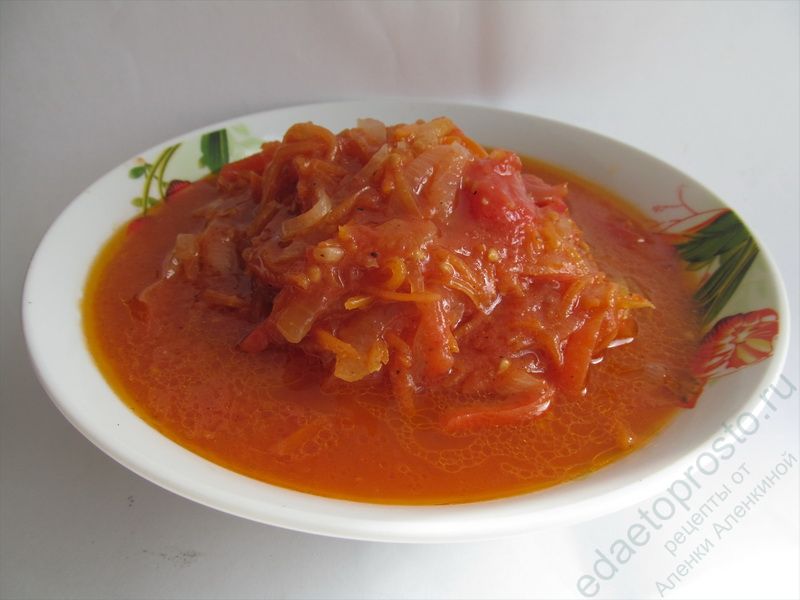 фото вкусного зимнего дунайского салата в тарелке