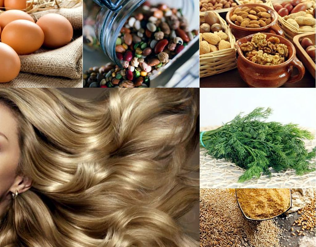 продукты улучшающие состояние волос