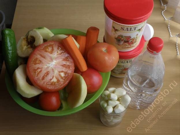 фото исходных продуктов для аджики из помидор