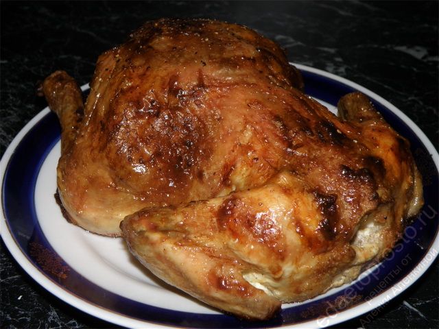 курица в духовке фото