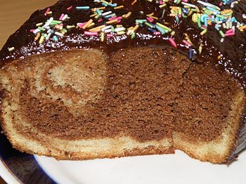 торт Мраморный кекс