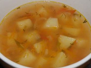 рецепт Суп с фасолью