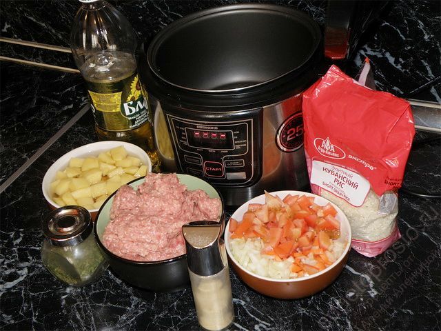 фото исходных продуктов для супа с фрикадельками