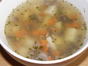 рецепт Грибной суп из шампиньонов