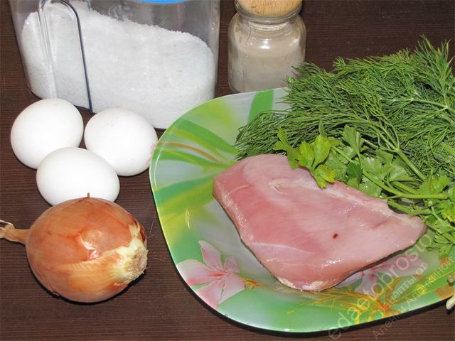 фото ингредиентов для супа с яйцом