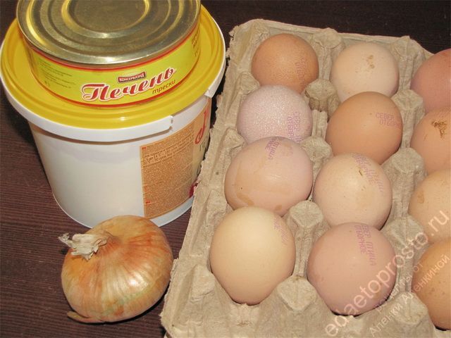 фото исходных продуктов для приготовления фаршированных яиц