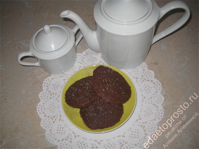 шоколадное печенье с какао лучше всего сочетается с теплым молоком