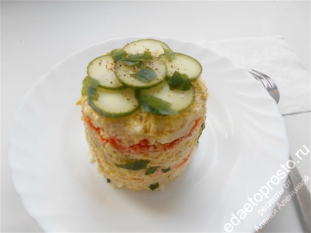 французский салат фото