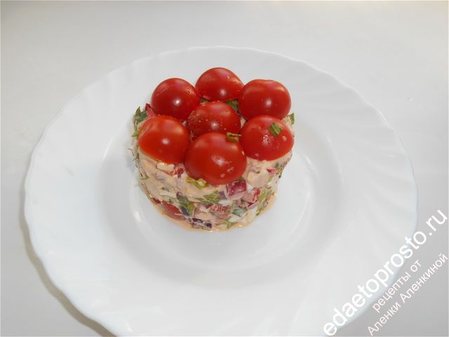 красный салат фото