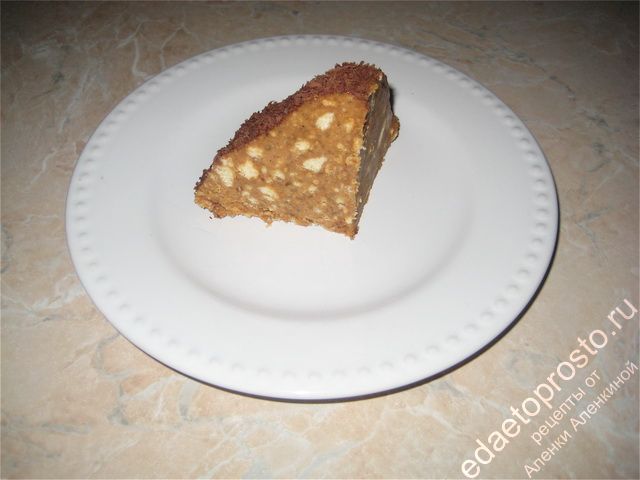 торт без выпечки фото