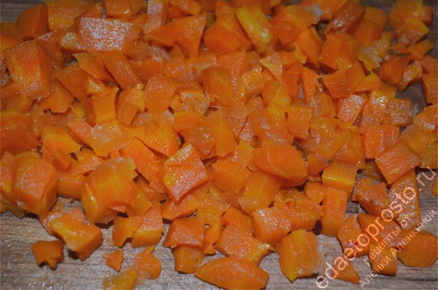 напезаем морковь