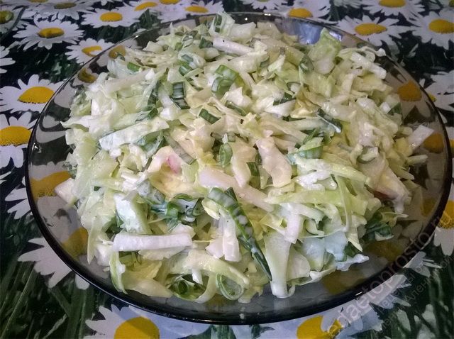 Весенний салат фото